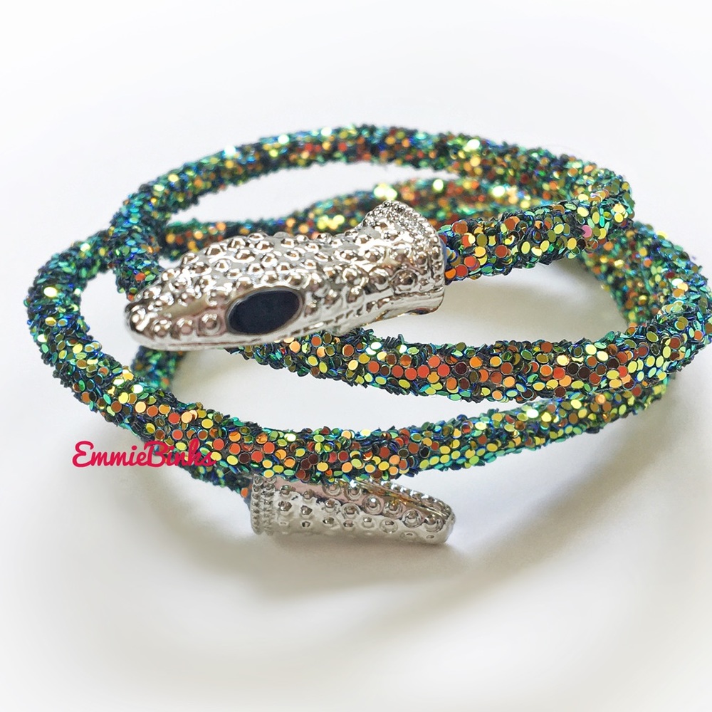 New Bendable Bling Coil Snake Body Jewelry ~ Necklace / Bracelet / Anklet & More